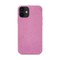 Ympäristöystävällinen Aitoa nahkaa iPhone 12 Kotelo - Pink
