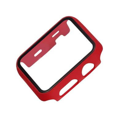 Apple Watch karkaistu lasi näytönsuojakotelo 42 mm Red