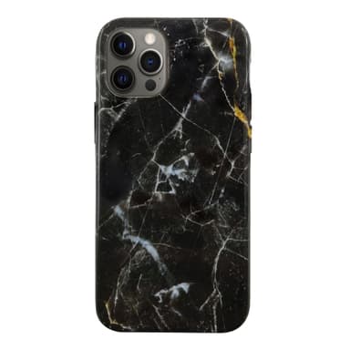 Ympäristöystävällinen painettu iPhone 12 Pro Max  Kotelo - Black Marble