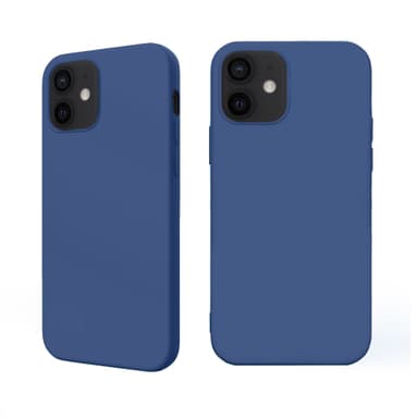 iPhone 12 mini Nestemäinen silikoni Kotelo- Blue