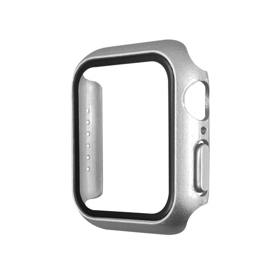 Apple Watch karkaistu lasi näytönsuojakotelo 44 mm Silver