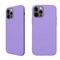 Ympäristöystävällinen Aitoa nahkaa iPhone 12 Pro Max Kotelo - Purple
