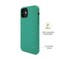 Ympäristöystävällinen Aitoa nahkaa iPhone 12 Kotelo - Green