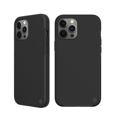Ympäristöystävällinen Aitoa nahkaa iPhone 12 Pro Max Kotelo - Black