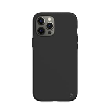 Ympäristöystävällinen Aitoa nahkaa iPhone 12 Pro Max Kotelo - Black