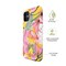 Ympäristöystävällinen painettu iPhone 12  Kotelo - Yellow Floral