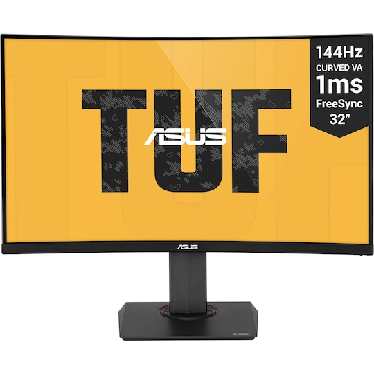 Asus VG32VQ 32" TUF Gaming kaareva pelinäyttö (musta)