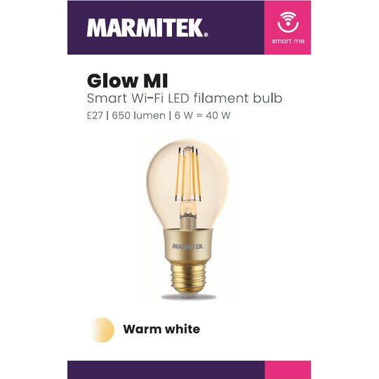 Marmitek GlowMI LED lamppu E27 8506