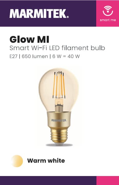 Marmitek GlowMI LED lamppu E27 8506