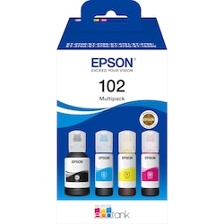 Epson 102 mustepullo (4 värin monipakkaus)