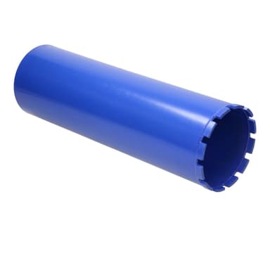 Timanttinen ydinkärjen kärki ydinporaukseen 132 mm, metalliseoksella varustettu