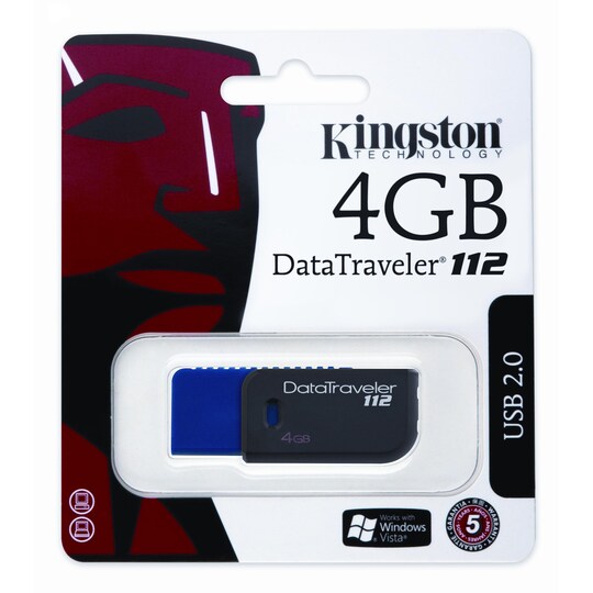 Kingston DataTraveler 112 muistitikku 4GB