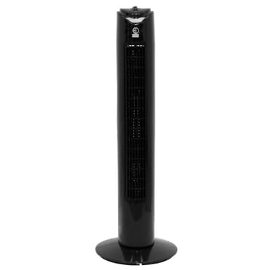 Standventilator sarakkeet Puhallintorni tuuletin tuuletin 45W 81 cm Musta