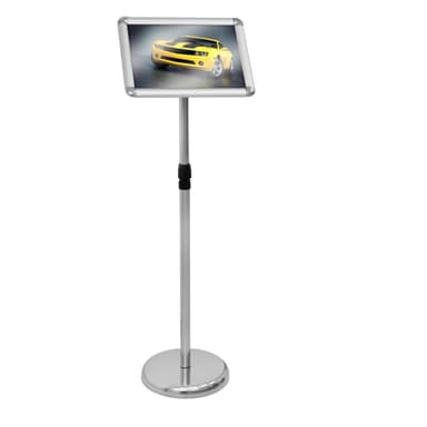 Info jalusta juliste stand esityksen stand A4 alumiini juliste stand