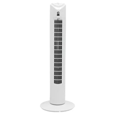 Standventilator sarakkeet Puhallintorni tuuletin tuuletin 45W sarakkeet 81 cm Valkoinen
