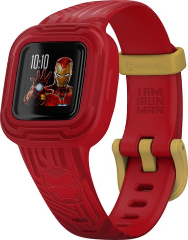 Garmin Vivofit Jr. 3 aktiivisuusranneke lapsille (Iron Man)