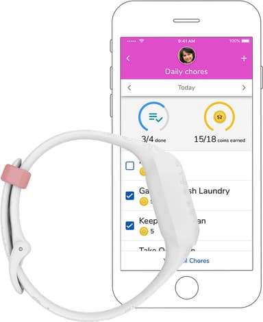 Garmin Vivofit Jr. 3 aktiivisuusranneke lapsille (Disney Princess)
