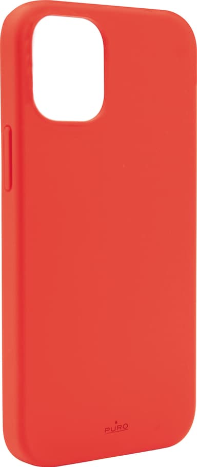 Puro Icon Apple iPhone 12 Mini suojakuori (punainen)
