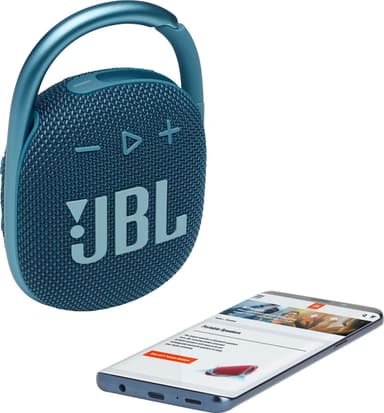 JBL Clip 4 langaton kaiutin (sininen)
