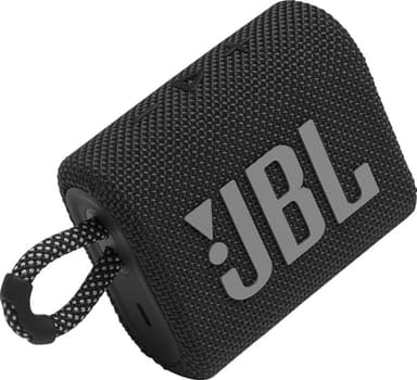 JBL GO 3 kannettava kaiutin (musta)