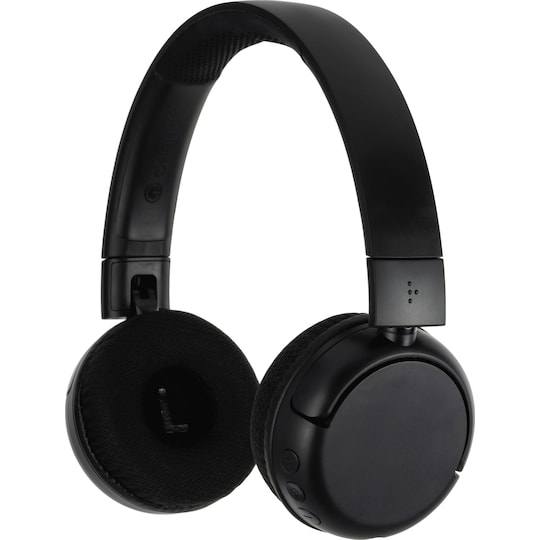 BuddyPhones POP langattomat on-ear kuulokkeet (musta)