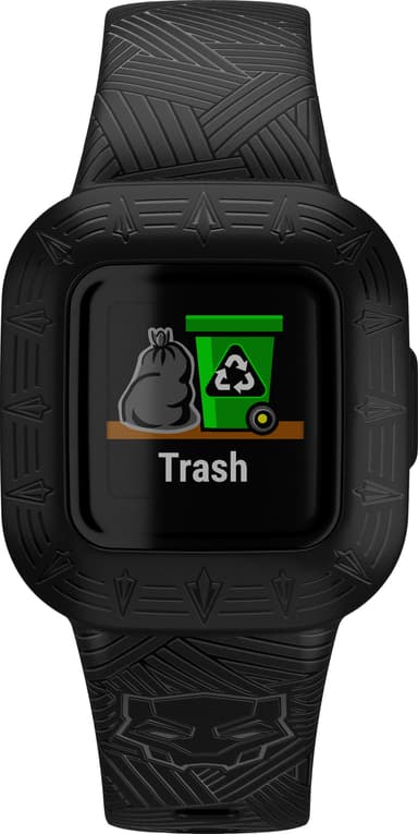 Garmin Vivofit Jr. 3 aktiivisuusranneke lapsille (Black Panther)
