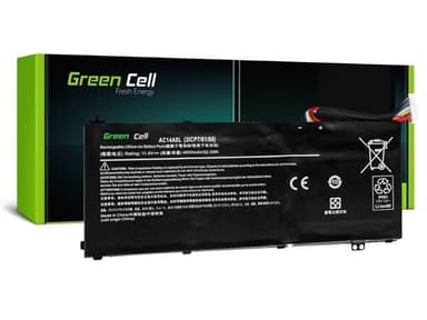 Kannettavan tietokoneen akku Acer Aspire Nitro V15 VN7-572G VN7-591G VN7-592G / 11,4V 4605mAh