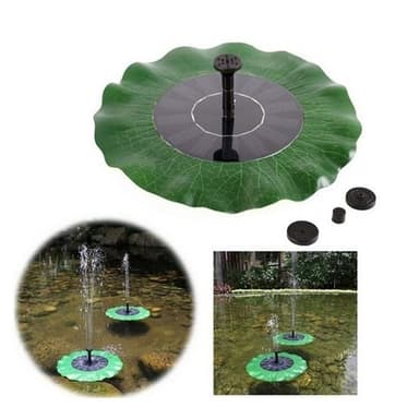 Lotus Suihkulähde aurinkokennolatauksella