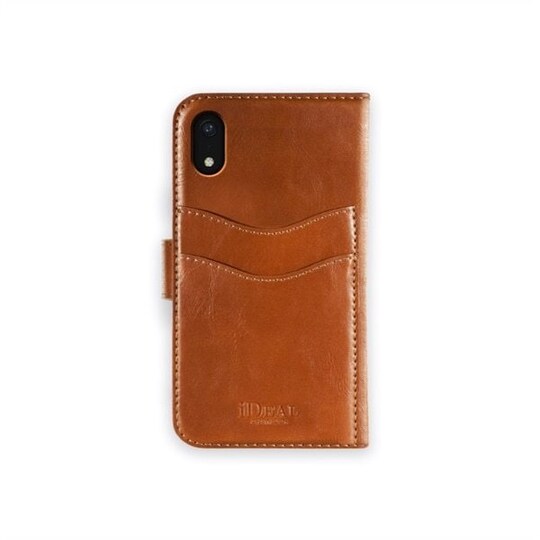 iDeal Fashion Case Magnet Wallet+ iPhone XR Ruskea