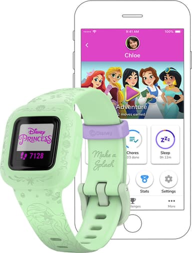 Garmin Vivofit Jr. 3 aktiivisuusranneke (Disney, The Little Mermaid)