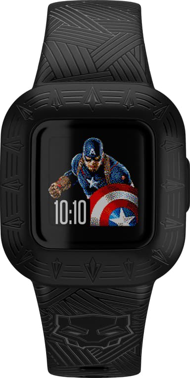 Garmin Vivofit Jr. 3 aktiivisuusranneke lapsille (Black Panther)