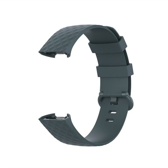 Silikoniranneke Fitbit Charge 4 / Charge 3 / Charge 3 SE 18mm - Sinivihreä