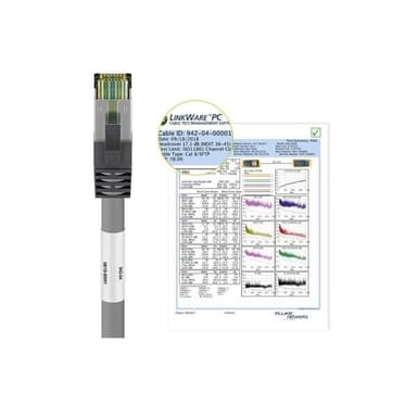 Goobay Verkkokaapeli 8.1 S/FTP - 3m Valkoinen