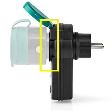 Nedis RF-Älypistoke IP44 On/Off RF Mesh Suko tyyppi F 3680 W