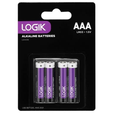 Logik AAA alkaliparistot (4 kpl)