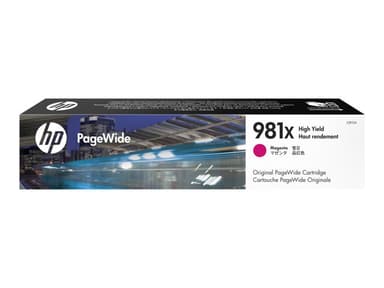 HP 981X Original PageWide mustekasetti (magenta)