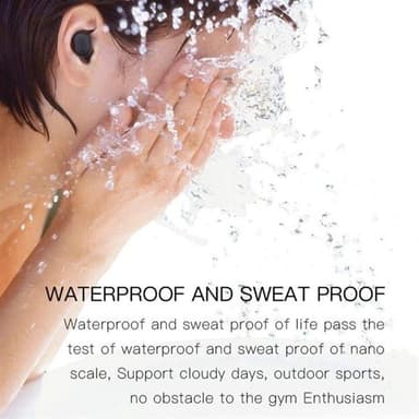 H6 True Wireless Bluetooth 5.0 Headset latauskotelolla