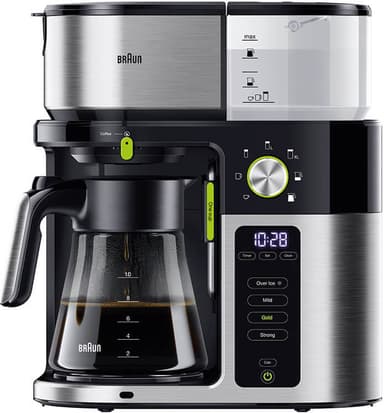 Braun Multiserve kahvinkeitin 0X13211043 (hopea/musta)