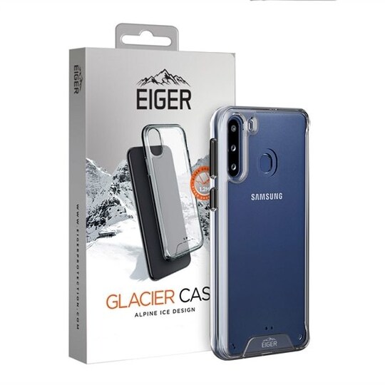 Eiger Glacier Case Samsung Galaxy A21 Kirkas