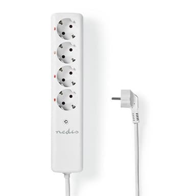 Nedis RF-Älypistorasia 4x Suko tyyppi F 3680 W