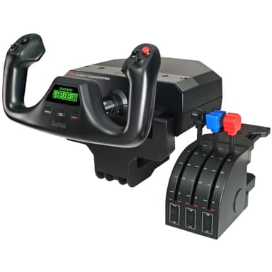 Logitech G Saitek Pro Flight Yoke ja Throttle ohjain