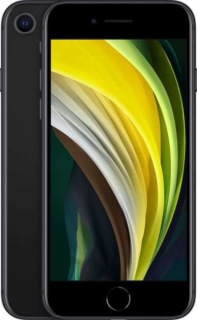 iPhone SE älypuhelin 128 GB (musta)