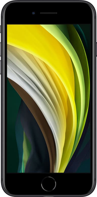 iPhone SE älypuhelin 128 GB (musta)