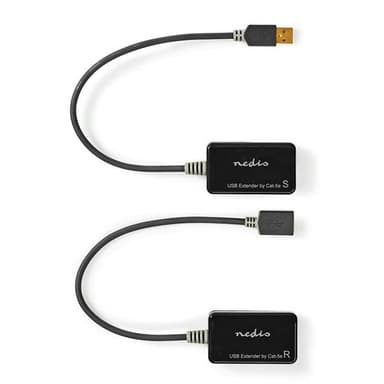 Nedis USB 2.0 aktiv förlängningskabel 50.0 m