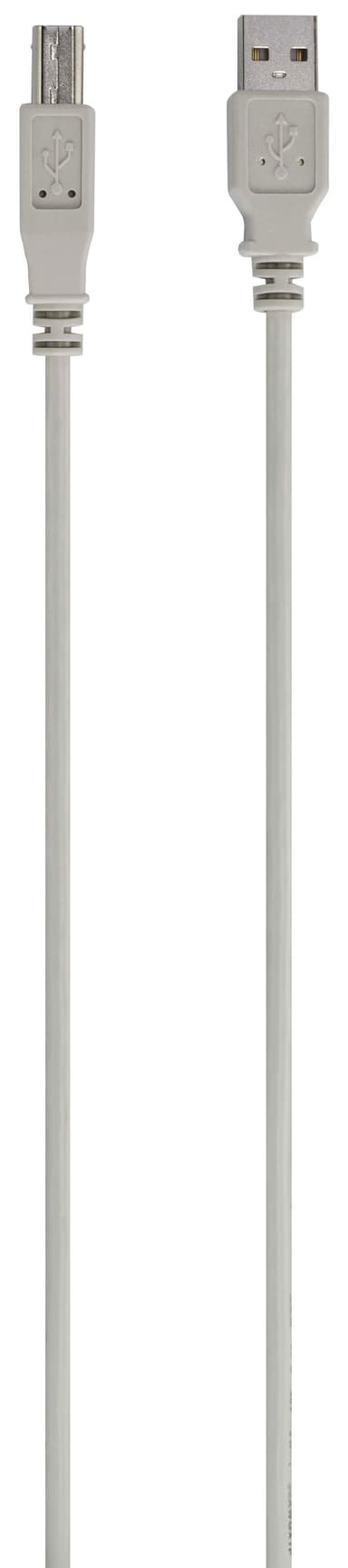 Logik USB-A - USB-B kaapeli (1.8 m)