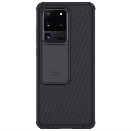 NILLKIN kuori kamerasuojalla Samsung Galaxy S20 Ultra, Musta