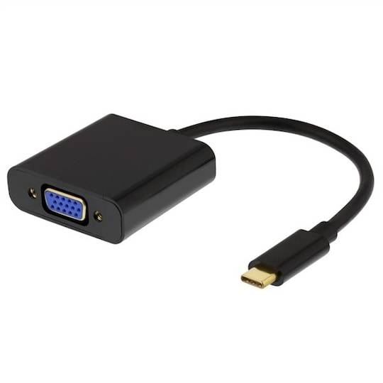 Deltaco USB-C - VGA adapteri