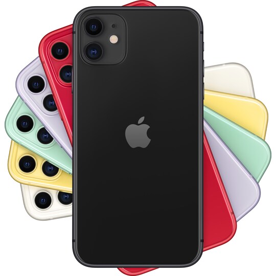 iPhone 11 älypuhelin 128 GB (musta)