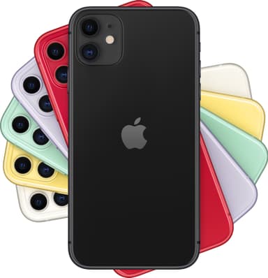 iPhone 11 älypuhelin 64 GB (musta)