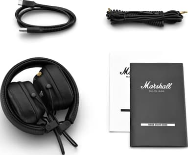 Marshall Major IV langattomat on-ear kuulokkeet (musta)